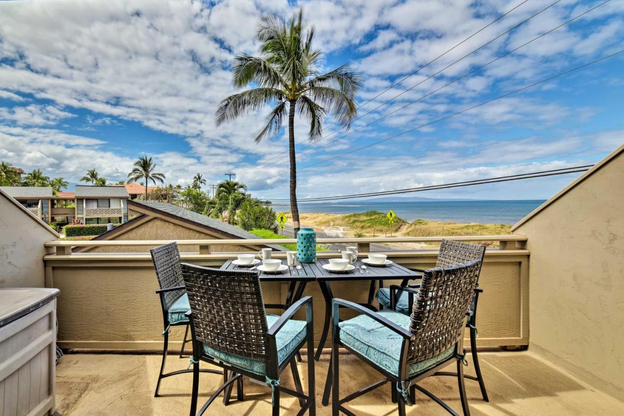 Ocean-View Kihei Condo With Pool Access! Exterior photo